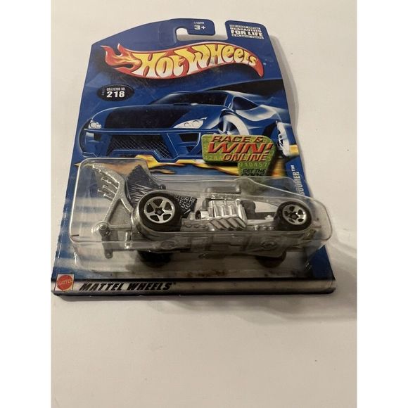 2002 Hot Wheels #218 BABY BOOMER with Happy Birthday w/5 Spoke - Picture 2 of 4